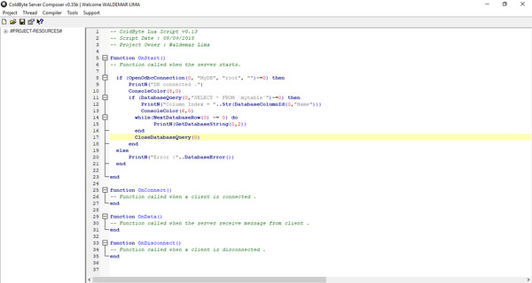 Server Composer screenshot 1