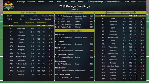 Desktop Dynasties: Pro Football screenshot 5