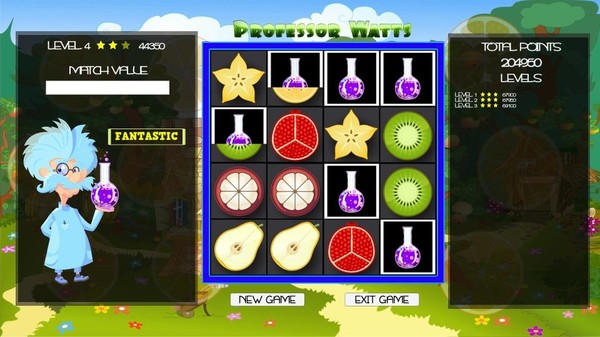 Professor Watts Memory Match: Fresh Fruit screenshot 3