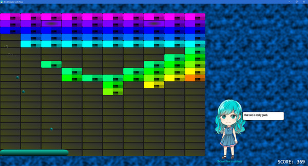 Brick Breaker with Risa screenshot 3