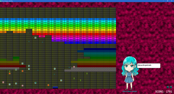 Brick Breaker with Risa screenshot 1