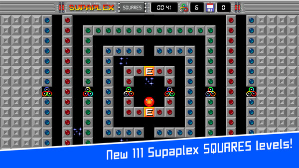 Supaplex SQUARES screenshot 1