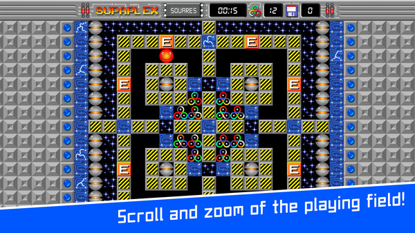 Supaplex SQUARES screenshot 4