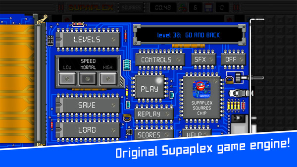 Supaplex SQUARES screenshot 2