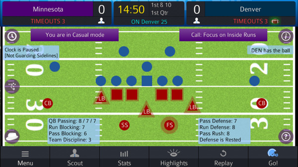 Pro Strategy Football 2019 screenshot 12
