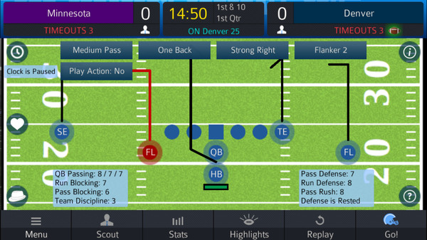 Pro Strategy Football 2019 screenshot 8