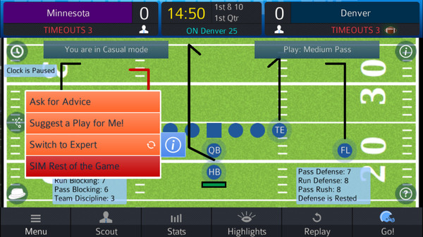 Pro Strategy Football 2019 screenshot 10