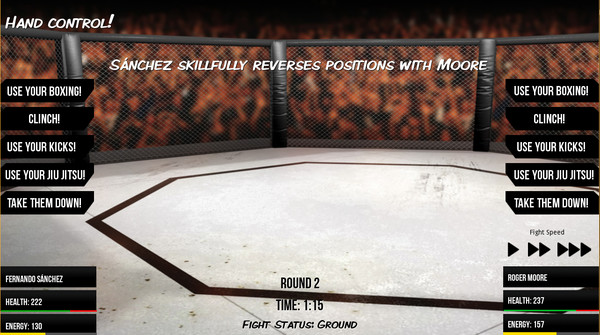 MMA Simulator screenshot 3