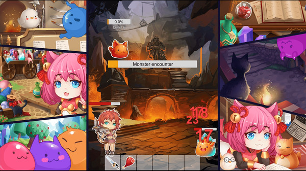 Slime Age: Parody MMORPG Clicker screenshot 7