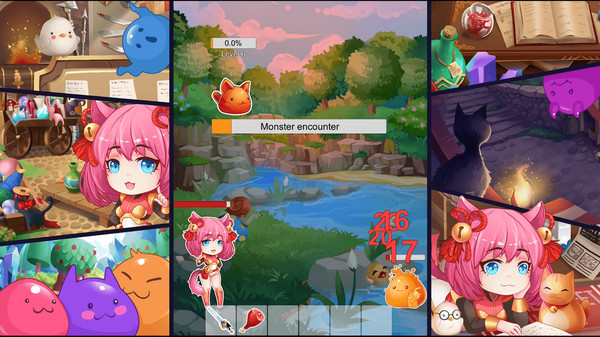 Slime Age: Parody MMORPG Clicker screenshot 3