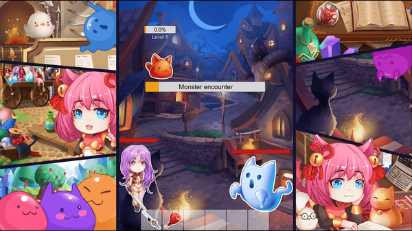Slime Age: Parody MMORPG Clicker screenshot 4