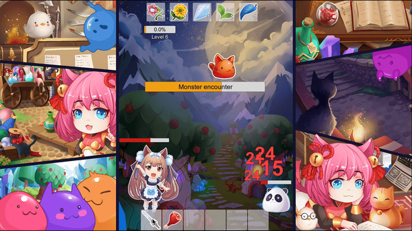 Slime Age: Parody MMORPG Clicker screenshot 5
