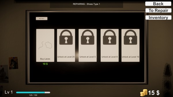 Shoemaker screenshot 2