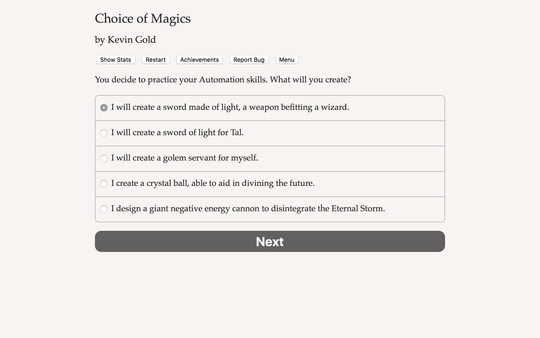 Choice of Magics screenshot 1