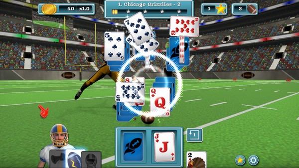 Touch Down Football Solitaire screenshot 3