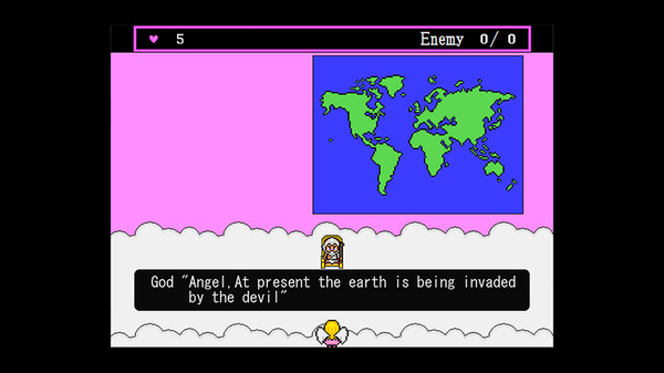 Angel and Devil,ninja,sushi,tempura,panda and the statue of liberty screenshot 1