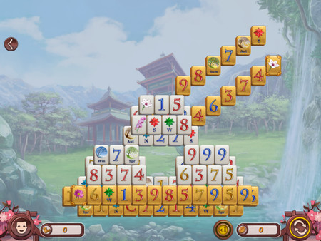 Sakura Day Mahjong screenshot 1