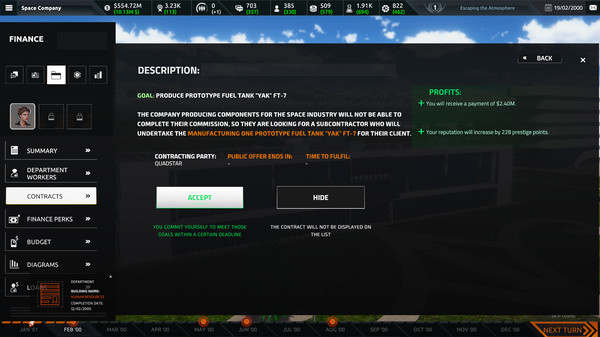 Space Company Simulator screenshot 10