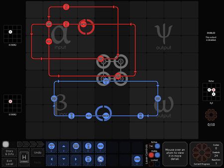 SpaceChem screenshot 2