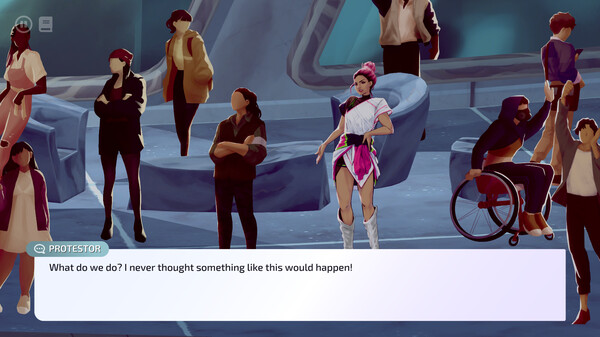 Solace State: Emotional Cyberpunk Stories screenshot 2