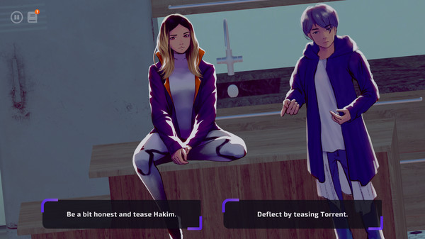 Solace State: Emotional Cyberpunk Stories screenshot 6