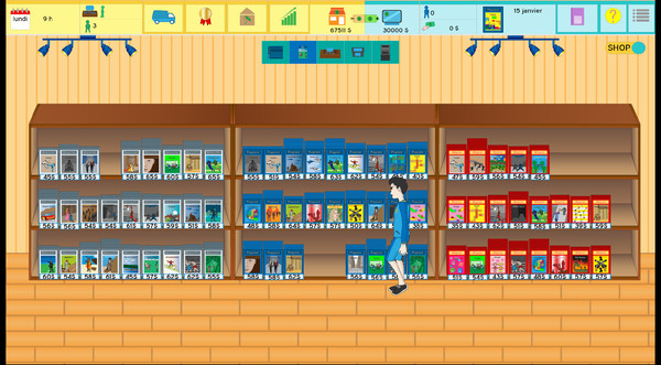 Shop Manager : Video Game Tycoon screenshot 1