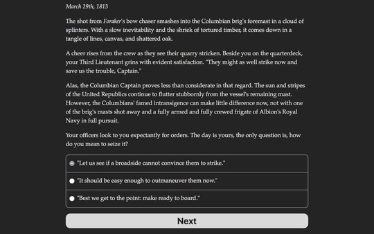 Choice of Broadsides: HMS Foraker screenshot 2