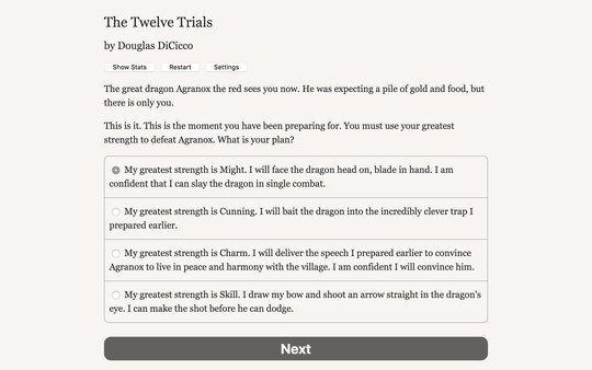 The Twelve Trials screenshot 2