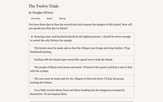 The Twelve Trials screenshot 3