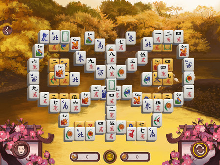 Sakura Day 2 Mahjong screenshot 2