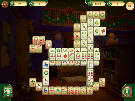 Christmas Mahjong screenshot 2
