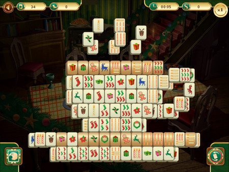 Christmas Mahjong screenshot 3