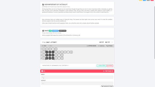 Brainfuck screenshot 4