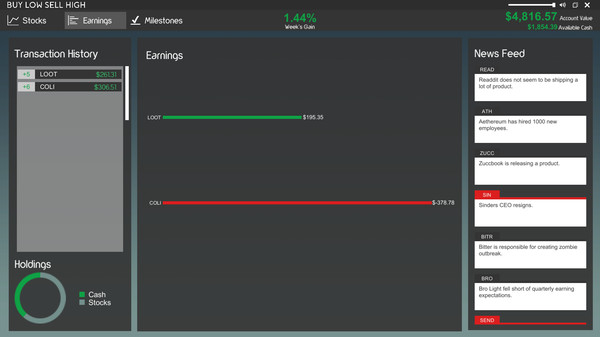 Buy Low Sell High screenshot 2