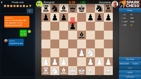 SparkChess screenshot 2