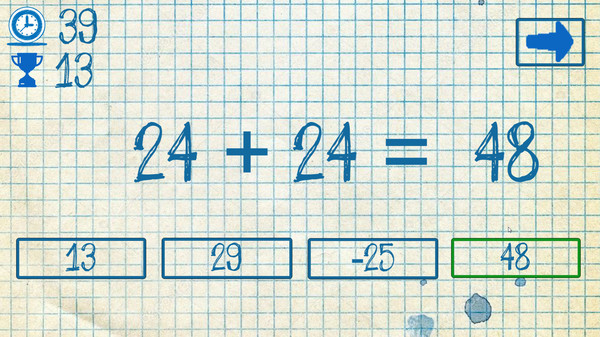 The young mathematician: Easy difficulty screenshot 5