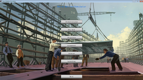 Naval Battles Simulator screenshot 1