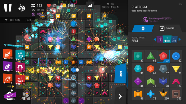 Infinitode 2 - Infinite Tower Defense screenshot 6