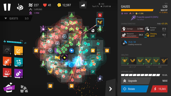 Infinitode 2 - Infinite Tower Defense screenshot 5
