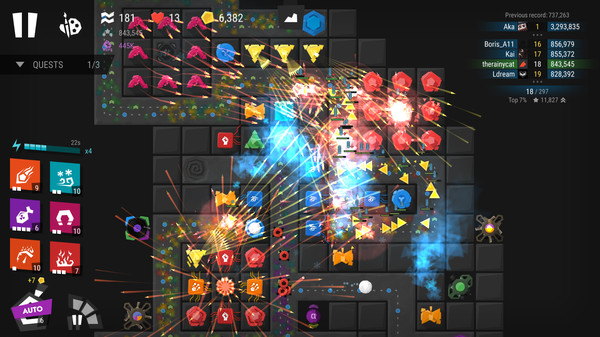Infinitode 2 - Infinite Tower Defense screenshot 1