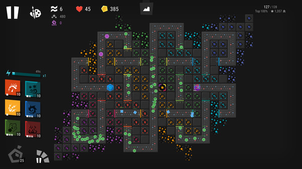 Infinitode 2 - Infinite Tower Defense screenshot 0