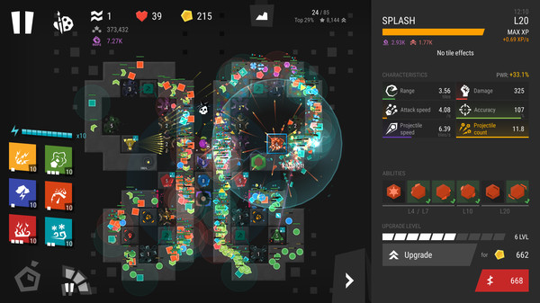 Infinitode 2 - Infinite Tower Defense screenshot 2
