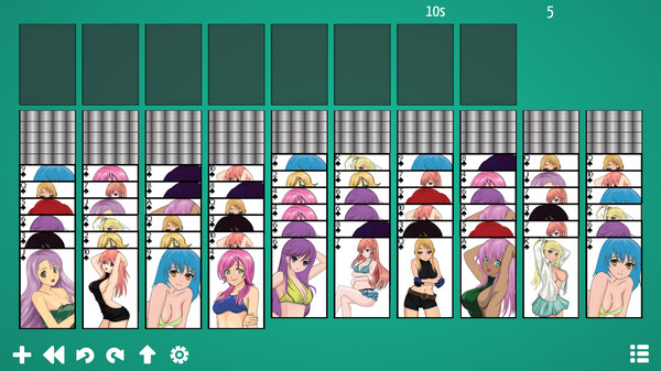 Anime Babes: Solitaire screenshot 3