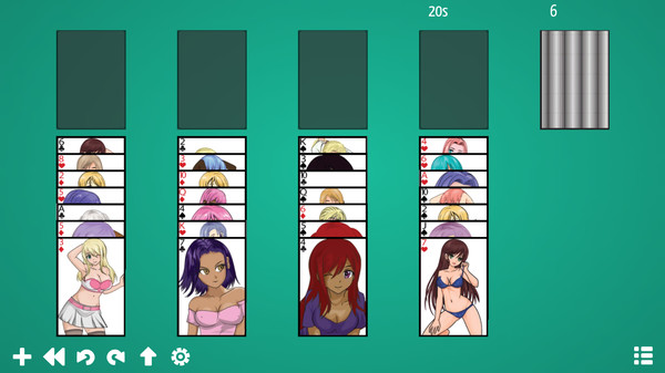 Anime Babes: Solitaire screenshot 0