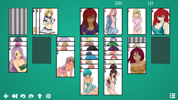 Anime Babes: Solitaire screenshot 4