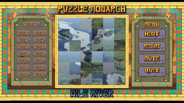 Puzzle Monarch: Nile River screenshot 2