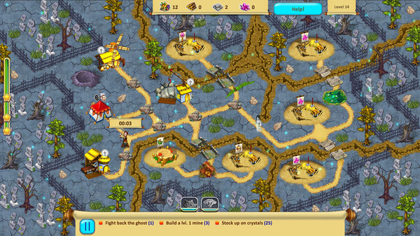 Gnomes Garden: Halloween screenshot 3