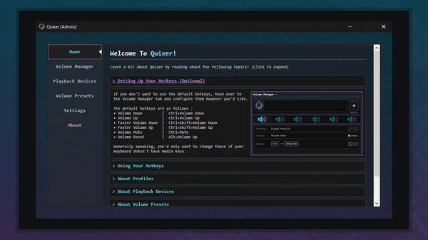 Quixer screenshot 5
