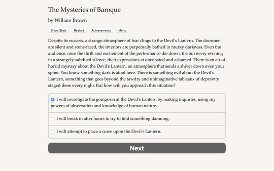 The Mysteries of Baroque screenshot 4