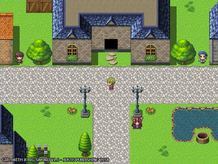 Girl with a big SWORD screenshot 3